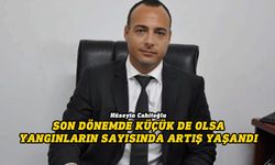 Cahitoğlu: Ekiplerimizin çalışmasıyla yangın kısa sürede kontrol altına alınmıştır