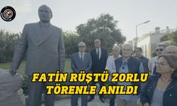 Besim Tibuk ve Merit Otelleri Yöneticileri, Fatin Rüştü Zorlu’yu törenle andı