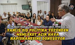Erhürman: Cumhurbaşkanlığı sembolik değil, dışarıya açılan tek siyasi penceredir