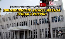 Ulaştırma Bakanlığı'ndan sahte mesaj uyarısı