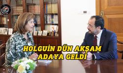 Holguin dün akşam adaya geldi, bugün Hristodulidis’le görüşüyor