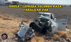 İskele - Lefkoşa yolunda feci kaza...