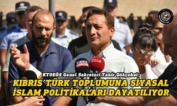 KTOEÖS, protesto eylemi düzenledi