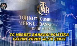 TC Merkez Bankası politika faizini 250 baz puan indirerek yüzde 40,5'e çekti