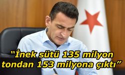 Oğuz: Koyun sütü 4.6 milyon tondan 4.1 milyon tona düştü