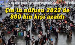 Çin'in nüfusu, 2022'de 1961'den beri ilk kez azaldı