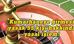 Lefkoşa ve Girne’de kumarhaneye girmesi yasak 55 kişi tespit edildi