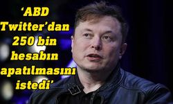 Musk, ABD'nin Twitter'dan 250 bin hesabın kapatılmasını istediğini açıkladı