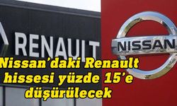 Nissan'daki Renault hissesi yüzde 15'e düşürülecek