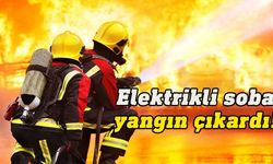 Lefkoşa’da bir evde elektrikli soba yangına sebep oldu