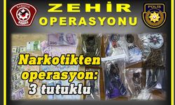 Gazimağusa’da “Zehir Operasyonu”: 3 kişi tutuklandı