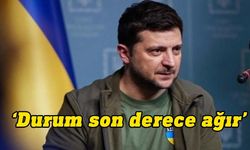 Zelenskiy: Bahmut ve Vugledar yakınlarındaki durum son derece ağır