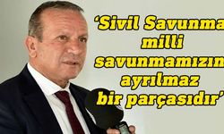 Ataoğlu, "28 Şubat Sivil Savunma Günü" nedeniyle mesaj yayımladı