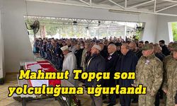 Mahmut Topçu askeri törenle toprağa verildi