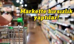 Lefkoşa’da markette hırsızlık!