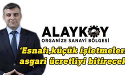 Alayköy Organize Sanayi Bölgesi İş İnsanları Derneği deprem nedeniyle hazırlanan  kararnameyi eleştirdi