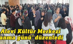 Alevi Kültür Merkezi deprem felaketinde yaşamını yitirenleri andı