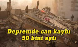 Depremde hayatını kaybedenlerin sayısı 50 bin 96 oldu