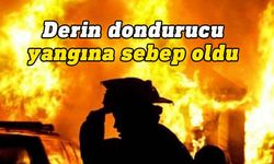 Yenierenköy’de ev yangını!