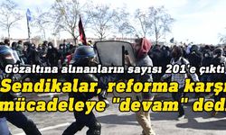 Fransa’da emeklilik reformu karşıtı gösterilerde arbede yaşandı