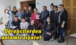 Lapta Yavuzlar Lisesi öğrencileri yaşlıları ziyaret etti