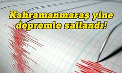 Kahramanmaraş'ta 4,7 büyüklüğünde deprem