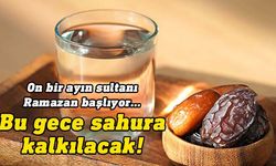 Ramazanın ilk topu yarın atılacak