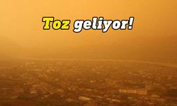 Meteoroloji Dairesi'nden toz uyarısı