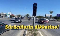 Al-Pet akaryakıt önündeki trafik ışıkları devre dışı kaldı