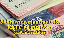 Sahte vize muafiyeti düzenleyen kişiler tutuklandı