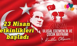 23 Nisan Ulusal Egemenlik ve Çocuk Bayramı tören ve etkinliklerle kutlanıyor