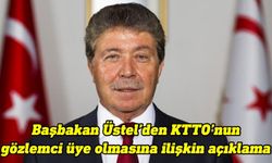 Üstel'den KTTO'nun Türk Dünya Teşkilatı'nın Türk Ticaret ve Sanayi Odaları Birliği'ne gözlemci üye olmasına ilişkin açıklama