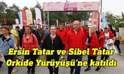 Cumhurbaşkanı Tatar ve eşi, Orkide Yürüyüşü'ne katıldı