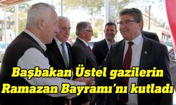 Başbakan Üstel, Türk Barış Kuvvetleri Gaziler Derneği Mağusa Lokali'ne ziyaret gerçekleştirdi