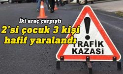 Bafra'da trafik kazası!