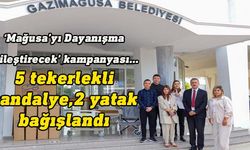 'Mağusa'yı Dayanışma İyileştirecek' kampanyasına Gökçe Medikal ve Garga Turizm'den destek