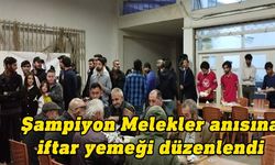 Lefke'de Şampiyon Melekler anısına iftar yemeği düzenlendi