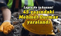 3,5 metre yükseklikten düşen Mehmet Durmaz yaralandı