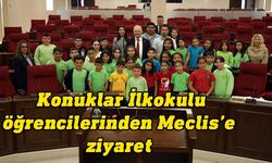 Konuklar İlkokulu 4. ve 5. Sınıf öğrencileri, Meclis'i ziyaret etti