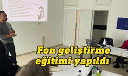 Yaşlı Hakları Hareketi Projesi kapsamında fon geliştirme eğitimi yapıldı