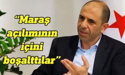 Özersay: Maraş açılımı yarım yamalak ve guduru gidiyor