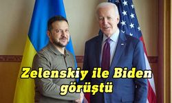 Japonya’daki G7 Zirvesi’nde Zelenskiy ile Biden bir araya geldi