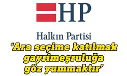 Halkın Partisi: Halkın Partisi, ilk erken seçime katılacak