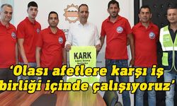 LTB Başkanı Harmancı, Kıbrıs Arama Kurtarma Derneği üyelerini kabul etti