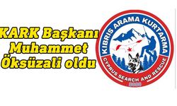 Kıbrıs Arama Kurtarma Derneği başkanlığına Öksüzali seçildi