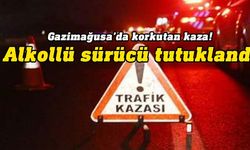 Gazimağusa'da korkutan kaza!