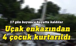 Kolombiya’da 2 hafta önce düşen küçük uçaktaki 4 çocuk sağ bulundu