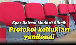 Sütçü: Atatürk Spor Salonu daha çağdaş ve kullanımlı hale geldi