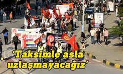 1 Mayıs İşçi Bayramı nedeniyle  ortak miting düzenlendi