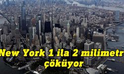 New York gökdelenlerin ağırlığı nedeniyle her yıl 1 ila 2 milimetre çöküyor